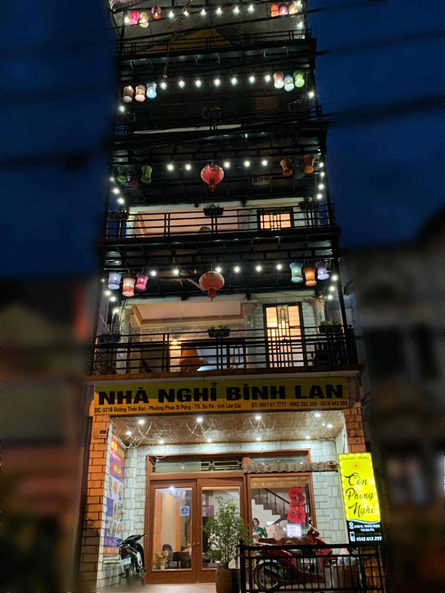 Binh Lan Hotel Шапа Экстерьер фото